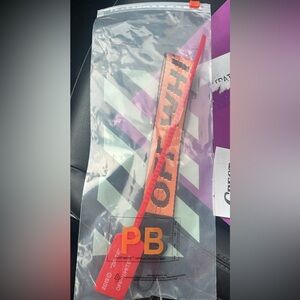 Off white lanyard keychain